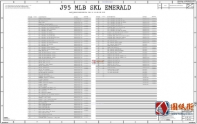Apple iMac一体机A1419 820-00291 J95 MLB SKL主板图纸