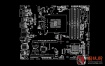 Asus PRIME B250M-C Rev 1.01A华硕主板点位图