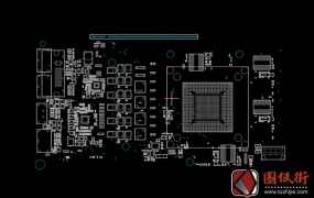 Asus GTX 970 Mini 4GB GDDR5 (GTX970-DCM-4GD5 ) Rev 1.01华硕显卡点位图
