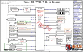 Dell Inspiron 15 Vegas SKL/KBL-U 15341-1 REV : A00 戴尔笔记本图纸