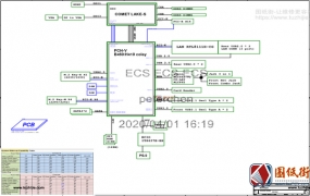 ECS H41H5-AI REV 1.0精英主板图纸