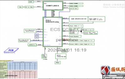 ECS H41H5-AI REV 1.0精英主板图纸