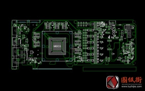 nVidia GeForce GTX1080 PG413 GP104 1G413-A00显卡点位图