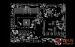 ASRock X470 Gaming K4 Rev1.02 (80-MXB7E0-A01)华擎电脑主板点位图