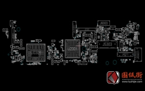 华硕Asus UX31A2_mb Rev 2.0 4.1笔记本主板点位图