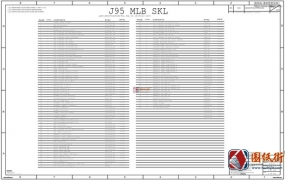 Apple iMac 27 A1419 820-00134 J95 MLB SKL苹果电脑主板图纸