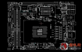 华擎ASRock Z270 GAMING-ITX_AC Rev 1.02 80-MXB3U0-A01主板点位图