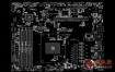 ASRock A520M Pro4 Rev 1.02华擎主板维修点位图
