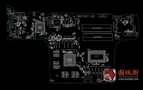 Acer Nitro 5 AN515-55 GH51M LA-K861P Rev 1A宏基暗影骑士笔记本主板点位图