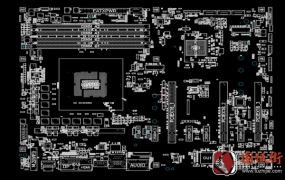 Asus PRIME Z370-A r1.04华硕电脑主板点位图