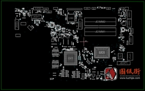 Acer AN515-34 FH500 FH50Q LA-J621P REV 1.0宏基笔记本点位图 主板+子板
