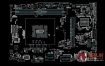 Asus H81M-E_DP Rev:1.01华硕电脑主板点位图