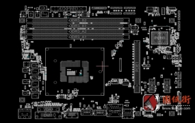 ASRock B85M PRO3 REV 1.01 1.02 华擎台式机电脑主板点位图