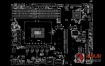 ASRock B365M PH GAMING4 R1.01 70-MXB9W0-A01华擎电脑主板点位图