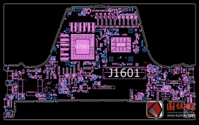 Asus ROG Zephyrus G14 GA401QM REV 1.4华硕玩家国度笔记本电脑主板点位图PDF