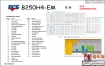 ECS B250H4-EM REV V:A精英电脑主板原理图