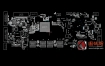 Lenovo Yoga 710-11IKB LCFC NM-B011 DYG21 Miray-K联想笔记本主板点位图