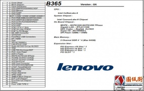 Lenovo 510-15ICK B365 REV 0A联想天逸台式机电脑图纸