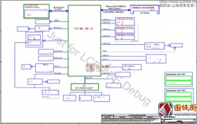 Lenovo Ideapad 300-15IBR LCFC BMWC1 & C2 MB NM-A471 REV 0.4联想笔记本电路线路图