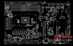 ASRock X370 PROFESSIONAL GAMING r1.05 80-MXB4L0-A01华擎电脑主板点位图