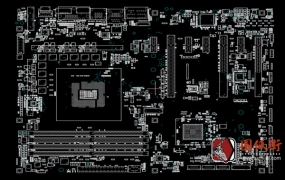 Asus STRIX Z270E GAMING R1.02A 华硕台式电脑主板点位图