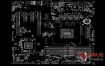 Dell Alienware Aurora R7 – Pegatron IPCFL-SC外星人电脑主板CAD点位图