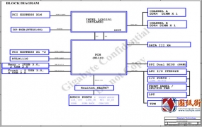 GA-H110M-DS2 REV 1.0技嘉电脑维修图纸下载