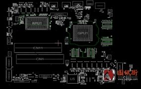 GK7NP5R GK7NXXR AMD RENOIR H+N18P-G61 REV A笔记本电脑主板点位图