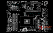 ASRock Q370M VPRO Rev 1.04华擎台式电脑主板点位图