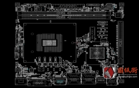 ASROCK Z170M-ITX AC 70-MXGZN0-A01 REV 1.01华擎台式机主板点位图