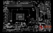 ASRock H61M-DG3 USB3 Rev 1.01 70-MXGNU0-A01华擎主板点位图
