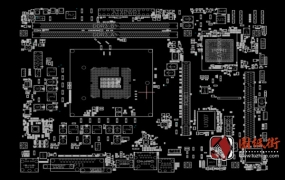 ASRock H61M-PS Rev 1.01 70-MXGJX0-A03华擎台式电脑主板点位图