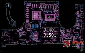 ASUS ROG Strix SCAR II GL504GM REV 2.1华硕玩家国度笔记本主板点位图PDF