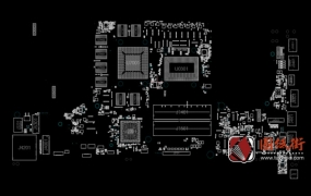ASUS ROG Strix SCAR II GL504GM REV 2.2华硕玩家国度笔记本点位图CAD