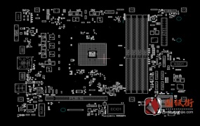 Acer Aspire GX-281 AiO DAAM4L-FLAVIA AM4 16546宏基威武一体机电脑主板点位图CAD