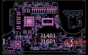 ASUS ROG Strix SCAR 15 G532LWS REV 1.3华硕败家之眼枪神4笔记本电脑主板点位图