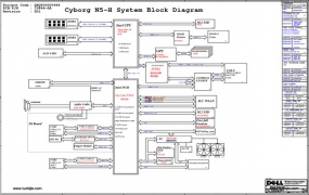 Intel TGL-H EVT Wistron Cyborg N5-H 19844-SA REV : X00纬创笔记本主板+小板图纸