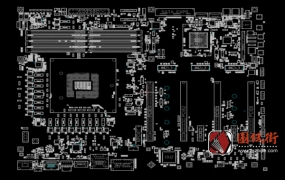 ASROCK Z170 OC FORMULA REV 1.03华擎台式机主板点位图