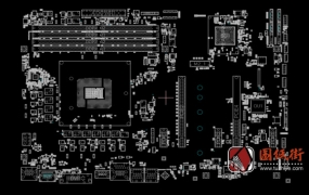 ASROCK Z170 PRO4 REV 1.01 70-MXGZG3-A01华擎台式电脑主板点位图