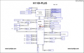 ASUS H110I-PLUS REV1.01华硕电脑主板电路图