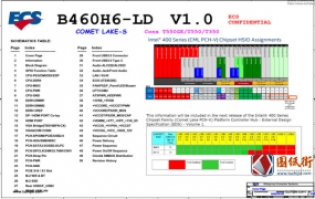 Lenovo Ideacebtre 5 14IMB05 B460H6-LD V1.0 REV V1.0联想台式电脑主板电路图