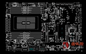 ASRock Fatal1ty X399 Professional Gaming华擎台式电脑主板点位图
