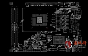 ASRock H61MV-ITX Rev 1.01 70-MXGP80-A01华擎台式电脑主板FZ点位图