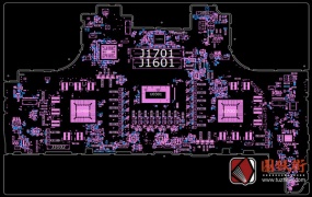 ASUS ROG GX800VH REV 3.0华硕玩家国度水冷笔记本主板点位图PDF