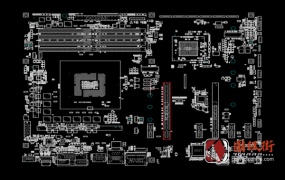 Asus Strix H270F GAMING Rev1.02 (60MB0S70-MB0A01)华硕台式电脑主板点位图