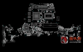 ASUS ROG GX701GX REV2.1华硕玩家国度冰刃3s Plus笔记本电脑点位图CAD