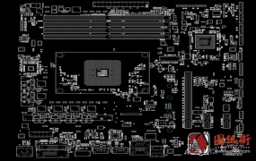 ASUS Prime B350M-A REV1.03A华硕台式电脑点位图