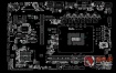 ASUS PRIME B560M-K REV 1.04华硕台式电脑主板点位图CAD