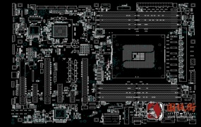 ASUS Prime X299-A REV1.01华硕台式电脑主板点位图FZ