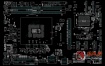 ASUS P8H61-M LX2 R2.0 REV 1.02 1.03 1.05华硕电脑主板点位图下载